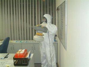 Bio Decontamination During SARS in Singapore